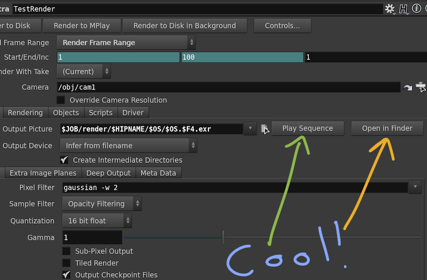 Viewing Renders Easily Forums SideFX